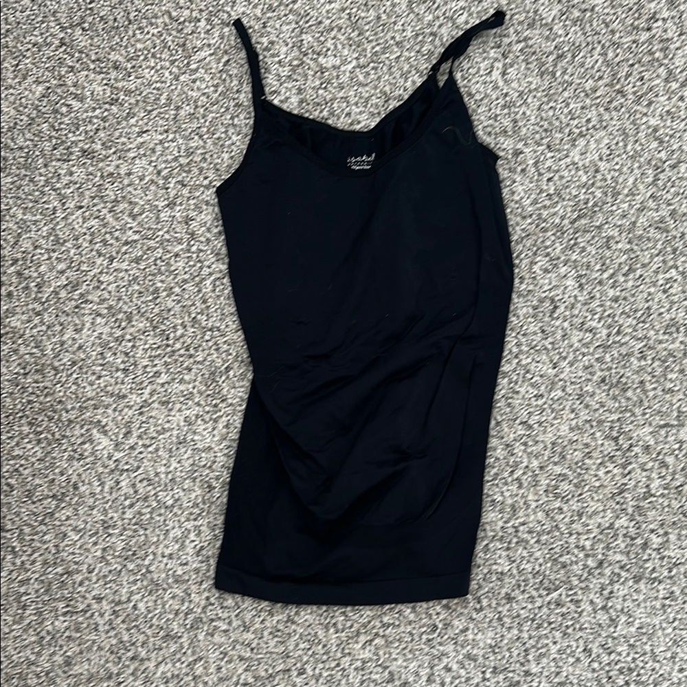 Black maternity cami